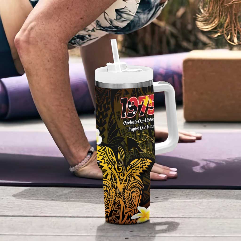 Papua New Guinea 1975 Tumbler With Handle Create Our History Inspire Our Future - Polynesian Pride