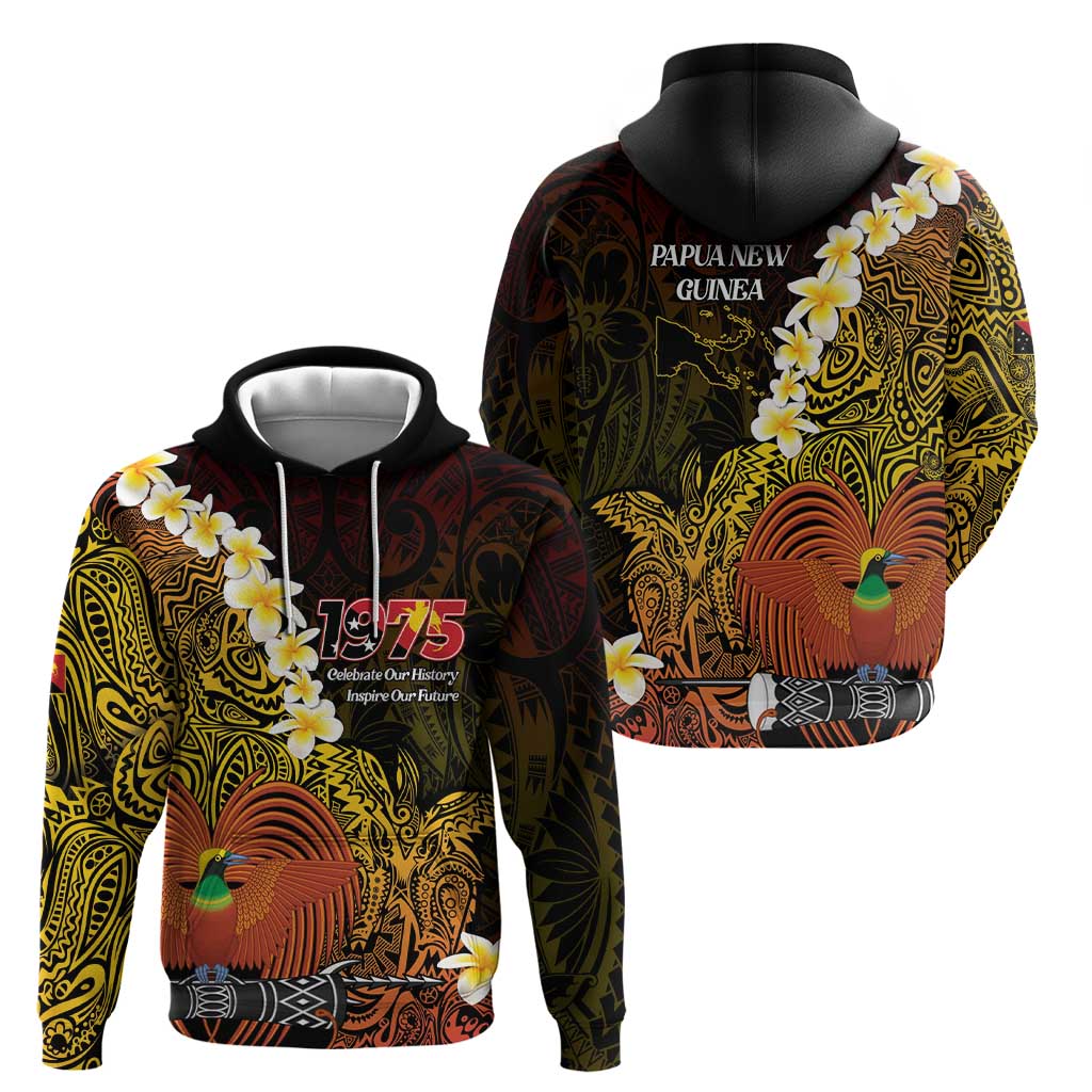 Papua New Guinea 1975 Zip Hoodie Create Our History Inspire Our Future - Polynesian Pride