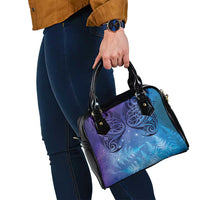 New Zealand Matariki Shoulder Handbag Aotearoa Maori New Year Galaxy Maori Silver Fern