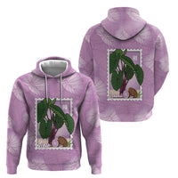 Aloha Hawaii Kalo Hoodie Hawaiian Taro Leaves Stylized Stamp LT14 - Polynesian Pride