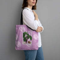 Aloha Hawaii Kalo Tote Bag Hawaiian Taro Leaves Stylized Stamp LT14 - Polynesian Pride