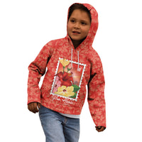 Aloha Hawaii Pua Aloalo Kid Hoodie Hawaiian Hibiscus Flowers Stylized Stamp LT14 - Polynesian Pride