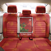 Aloha Hawaii Ohia Lehua Back Car Seat Cover Hawaiian Lei Stylized Stamp LT14 - Polynesian Pride