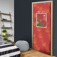 Aloha Hawaii Ohia Lehua Door Cover Hawaiian Lei Stylized Stamp LT14 - Polynesian Pride