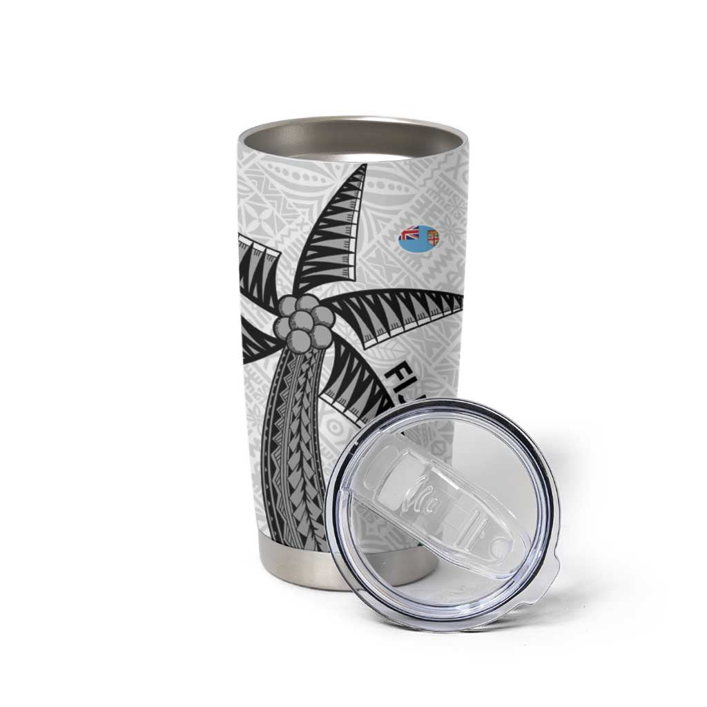Fiji And Australia Rugby Tumbler Cup Fijian Palm Tree Mix Aussie Kangaroo