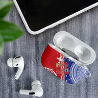 Tonga and Samoa Rugby Custom AirPods Case Ikale Tahi Manu Samoa Together - Polynesian Pride