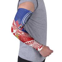 Tonga and Samoa Rugby Custom Arm Sleeves Ikale Tahi Manu Samoa Together - Polynesian Pride