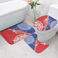 Tonga and Samoa Rugby Custom Bathroom Set Ikale Tahi Manu Samoa Together - Polynesian Pride