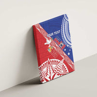 Tonga and Samoa Rugby Custom Canvas Wall Art Ikale Tahi Manu Samoa Together - Polynesian Pride