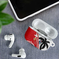 Fiji and Tonga Rugby Custom AirPods Case Flying Fijians Ikale Tahi Together Pacific - Polynesian Pride