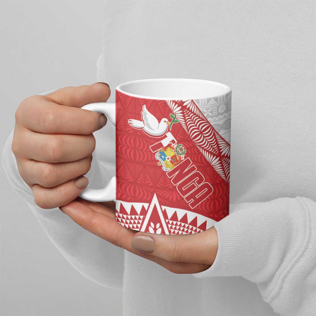 Fiji and Tonga Rugby Ceramic Mug Flying Fijians Ikale Tahi Together Pacific - Polynesian Pride