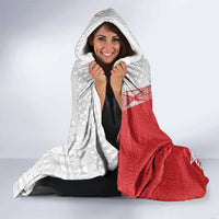 Fiji and Tonga Rugby Custom Hooded Blanket Flying Fijians Ikale Tahi Together Pacific - Polynesian Pride