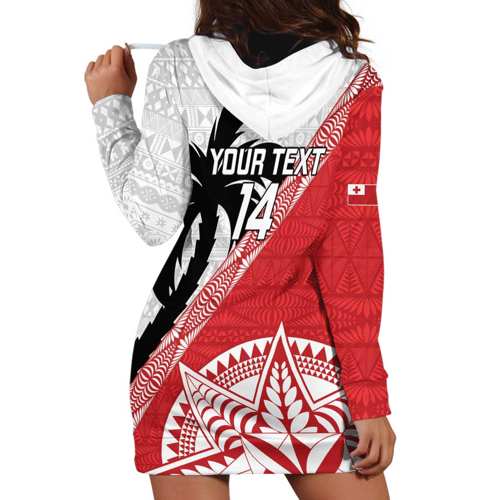 Fiji and Tonga Rugby Custom Hoodie Dress Flying Fijians Ikale Tahi Together Pacific - Polynesian Pride