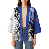 Fiji an Samoa Rugby Custom Kimono Flying Fijians Manu Samoa Together Pacific - Polynesian Pride