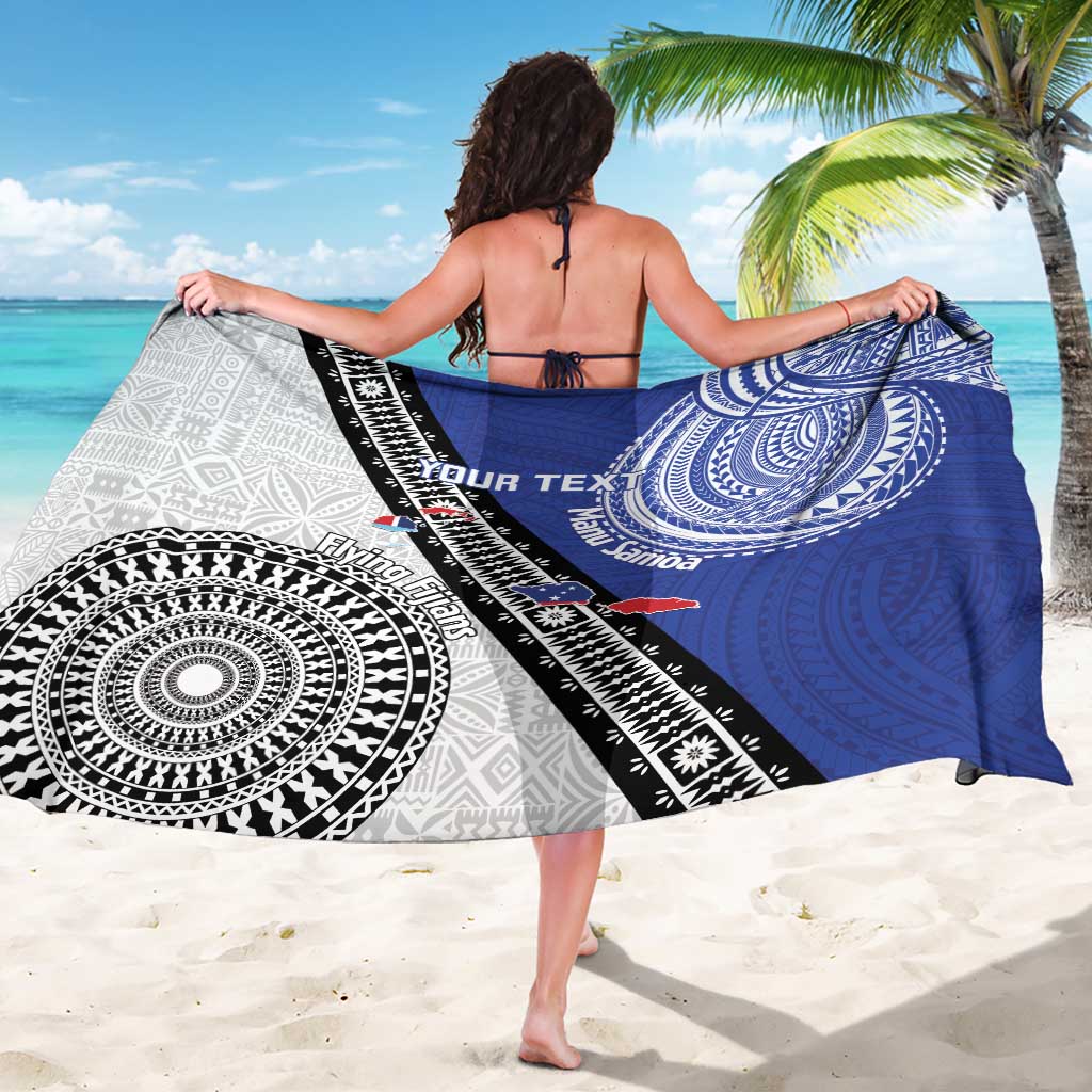 Fiji an Samoa Rugby Custom Sarong Flying Fijians Manu Samoa Together Pacific - Polynesian Pride