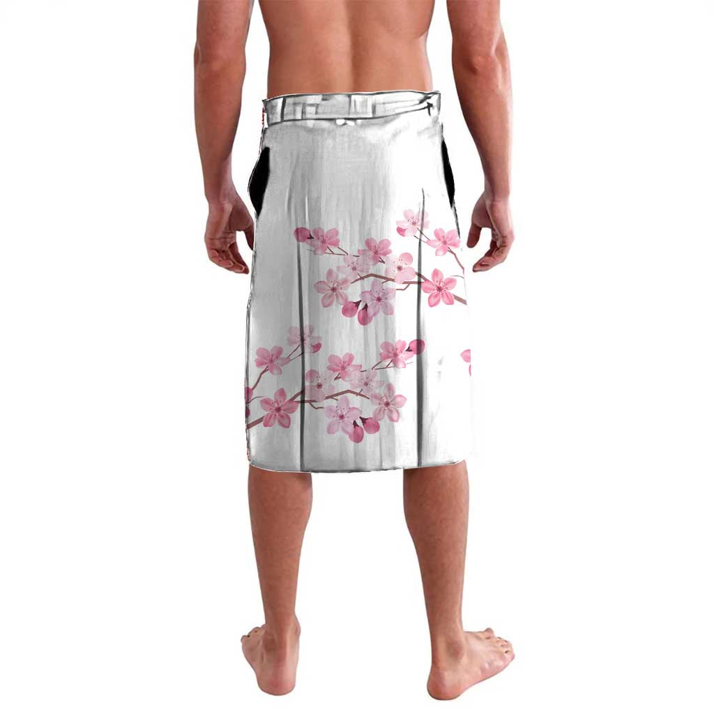 USA and Japan Rugby Custom Lavalava Eagles Brave Blossoms Together Pacific - Polynesian Pride