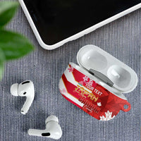 Canada and Japan Rugby Custom AirPods Case Canucks Brave Blossoms Together Pacific LT14 - Polynesian Pride