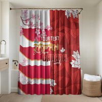 Canada and Japan Rugby Custom Bathroom Set Canucks Brave Blossoms Together Pacific - Polynesian Pride