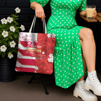 Canada and Japan Rugby Custom Tote Bag Canucks Brave Blossoms Together Pacific - Polynesian Pride