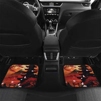 Hawaiian and Japanese Car Mats Koi Fish With Kanaka Polynesian Tattoo - Polynesian Pride