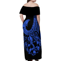 polynesia-family-matching-off-shoulder-maxi-dress-and-hawaiian-shirt-fish-hook-tattoo-go-fishing-polynesian-pattern-blue