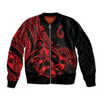 polynesia-sleeve-zip-bomber-jacket-fish-hook-tattoo-go-fishing-polynesian-pattern-red
