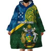 solomon-islands-wearable-blanket-hoodie-tropical-leaves-with-melanesian-pattern