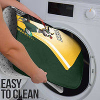 New Zealand and South Africa Rugby Custom Bathroom Set Maori Silver Fern Springbok Together - Polynesian Pride