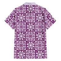 Poni Palaka Quilt Hawaii Family Matching Summer Maxi Dress and Hawaiian Shirt Hawaiian Tropical Monstera Sea Turtle