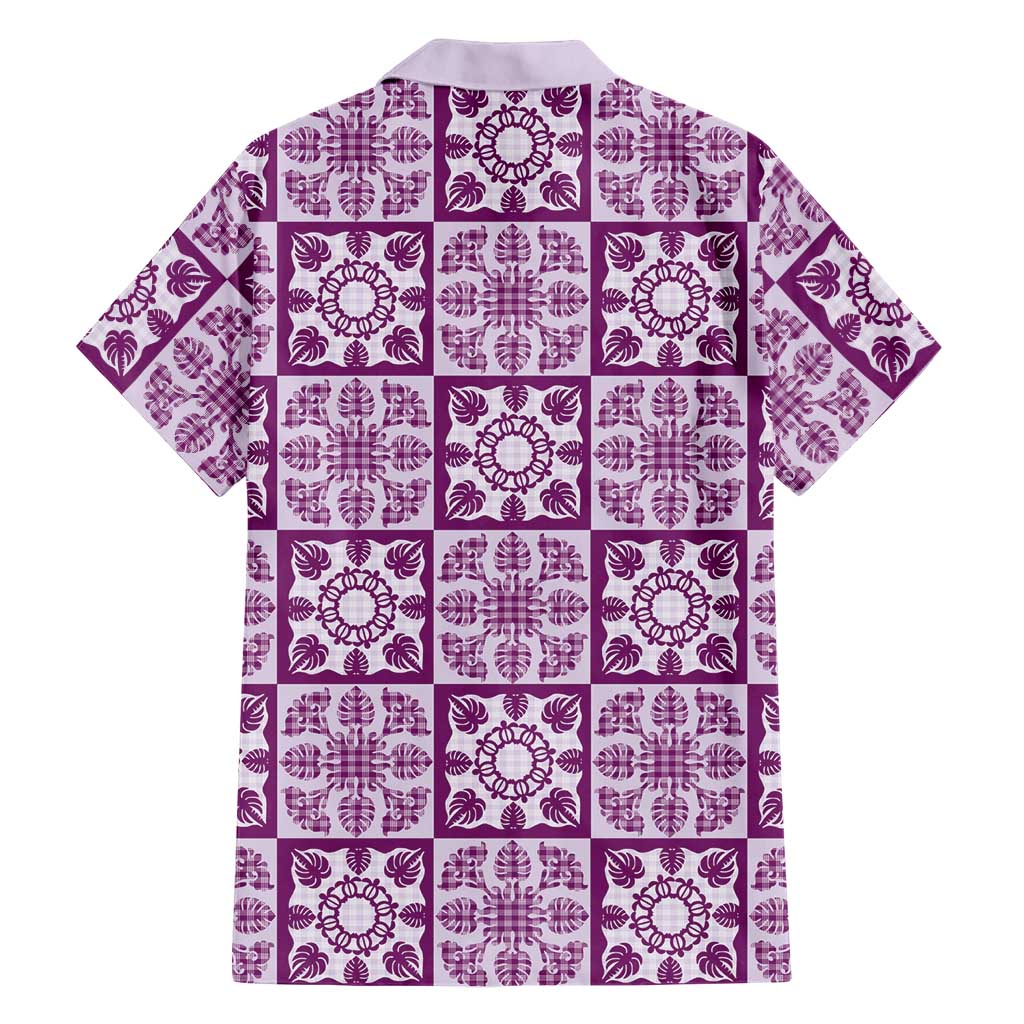 Poni Palaka Quilt Hawaii Hawaiian Shirt Hawaiian Tropical Monstera Sea Turtle LT14 - Polynesian Pride