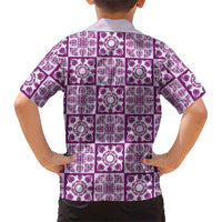 Poni Palaka Quilt Hawaii Hawaiian Shirt Hawaiian Tropical Monstera Sea Turtle LT14 - Polynesian Pride