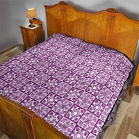 Poni Palaka Quilt Hawaii Quilt Hawaiian Tropical Monstera Sea Turtle LT14 - Polynesian Pride