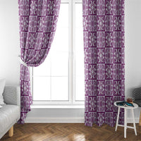 Poni Palaka Quilt Hawaii Window Curtain Hawaiian Tropical Monstera Sea Turtle LT14 - Polynesian Pride