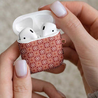 Ulaula Palaka Quilt Hawaii AirPods Case Hawaiian Tropical Monstera Sea Turtle