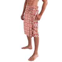 Ulaula Palaka Quilt Hawaii Lavalava Hawaiian Tropical Monstera Sea Turtle LT14 - Polynesian Pride