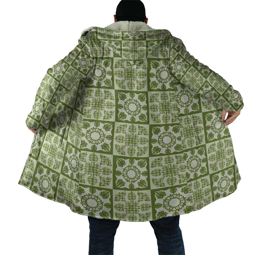 Omaomao Palaka Quilt Hawaii Cloak Hawaiian Tropical Monstera Sea Turtle
