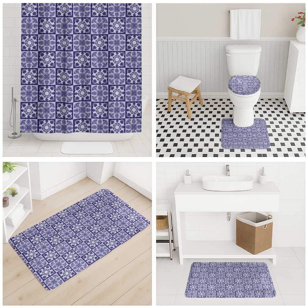 Polu Palaka Quilt Hawaii Bathroom Set Hawaiian Tropical Monstera Sea Turtle LT14 - Polynesian Pride