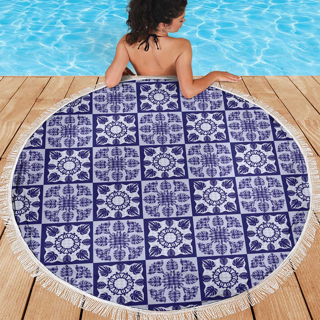 Polu Palaka Quilt Hawaii Beach Blanket Hawaiian Tropical Monstera Sea Turtle LT14 - Polynesian Pride