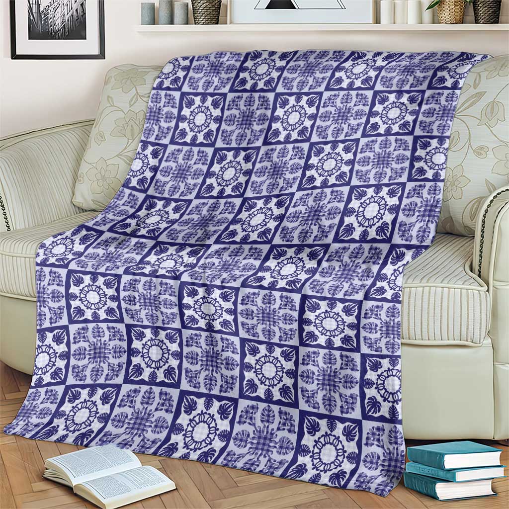 Polu Palaka Quilt Hawaii Blanket Hawaiian Tropical Monstera Sea Turtle LT14 - Polynesian Pride