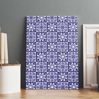 Polu Palaka Quilt Hawaii Canvas Wall Art Hawaiian Tropical Monstera Sea Turtle