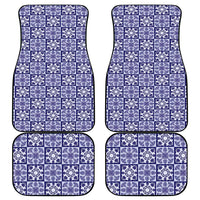Polu Palaka Quilt Hawaii Car Mats Hawaiian Tropical Monstera Sea Turtle