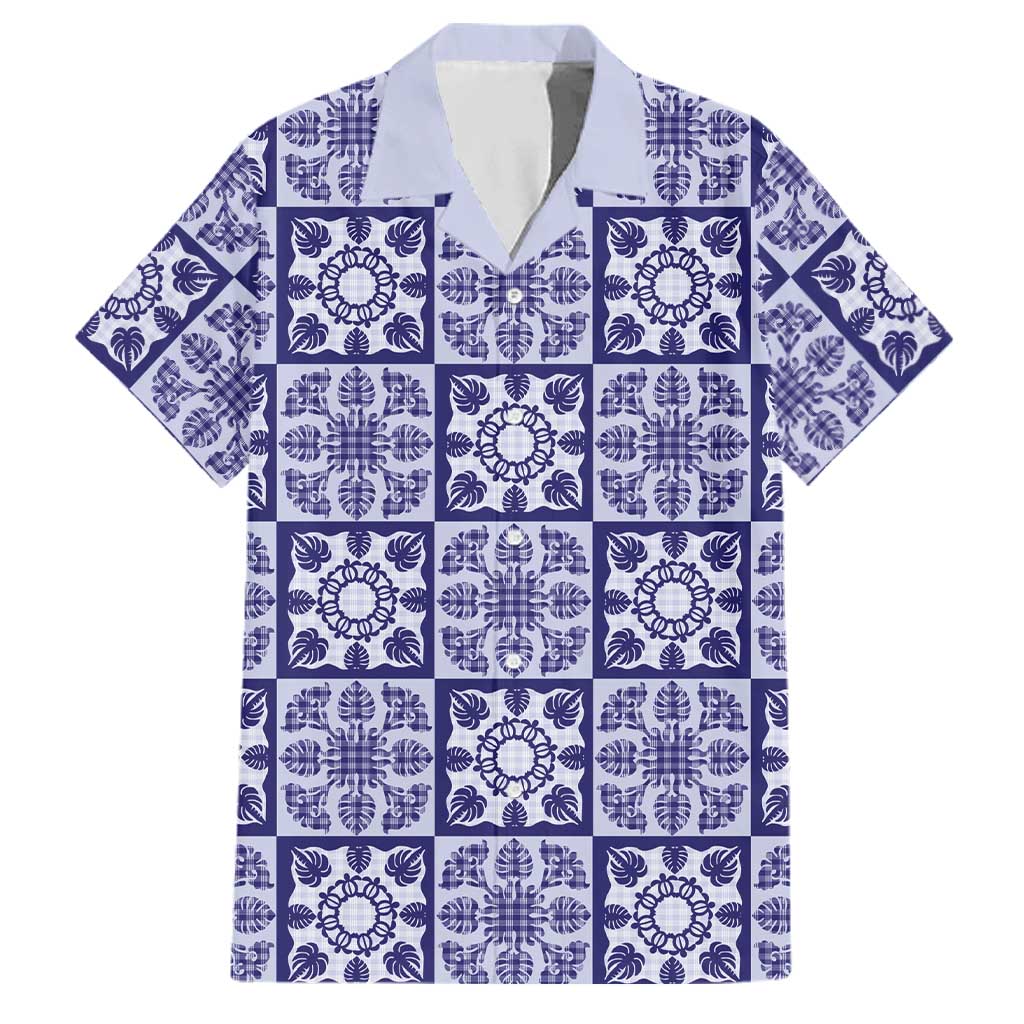 Polu Palaka Quilt Hawaii Family Matching Long Sleeve Bodycon Dress and Hawaiian Shirt Hawaiian Tropical Monstera Sea Turtle