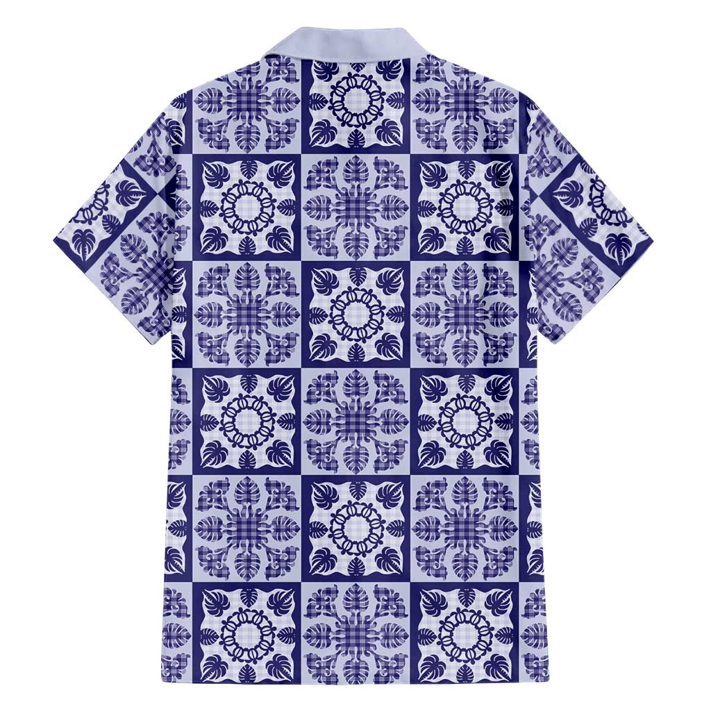 Polu Palaka Quilt Hawaii Hawaiian Shirt Hawaiian Tropical Monstera Sea Turtle LT14 - Polynesian Pride