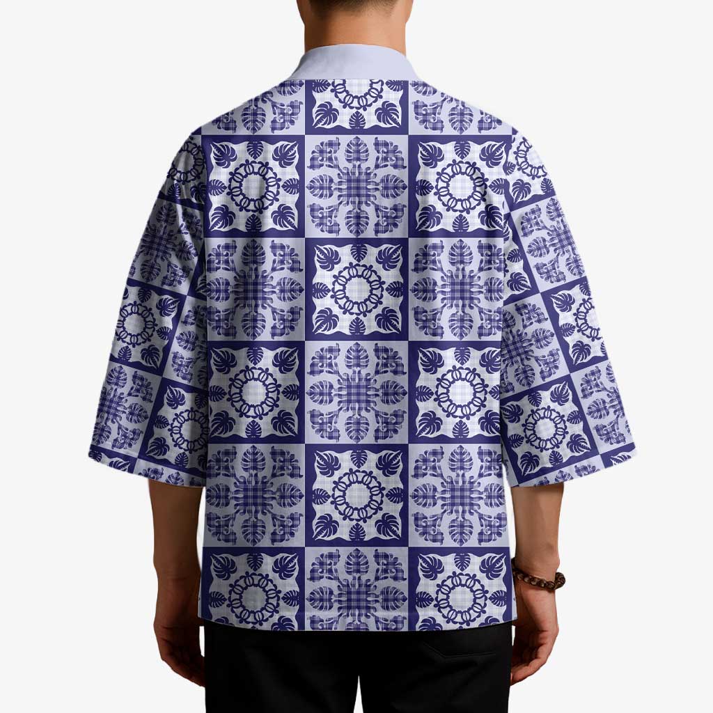 Polu Palaka Quilt Hawaii Kimono Hawaiian Tropical Monstera Sea Turtle LT14 - Polynesian Pride