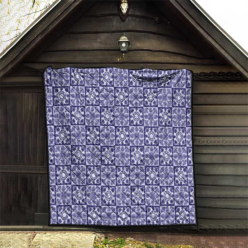 Polu Palaka Quilt Hawaii Quilt Hawaiian Tropical Monstera Sea Turtle LT14 - Polynesian Pride