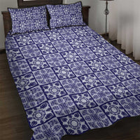 Polu Palaka Quilt Hawaii Quilt Bed Set Hawaiian Tropical Monstera Sea Turtle