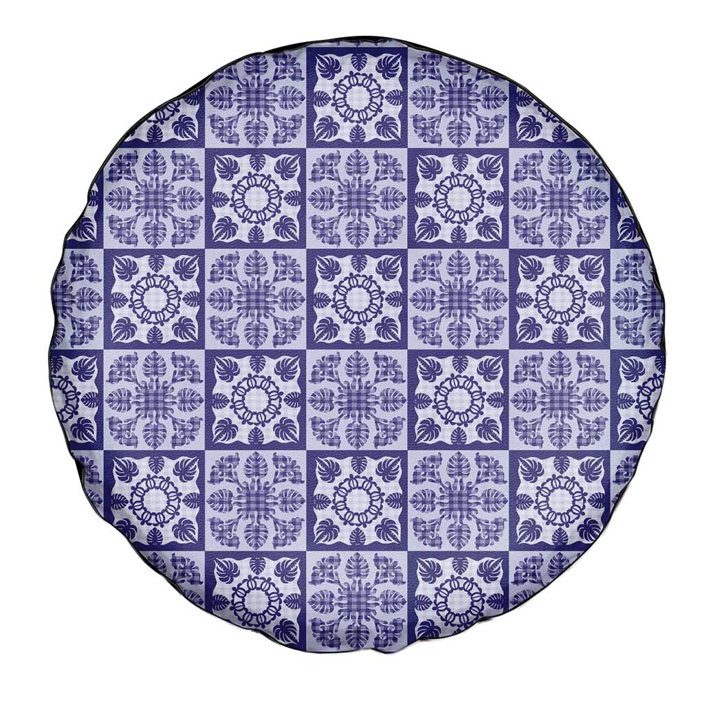 Polu Palaka Quilt Hawaii Spare Tire Cover Hawaiian Tropical Monstera Sea Turtle LT14 - Polynesian Pride