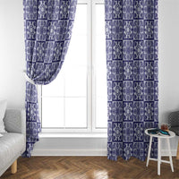 Polu Palaka Quilt Hawaii Window Curtain Hawaiian Tropical Monstera Sea Turtle