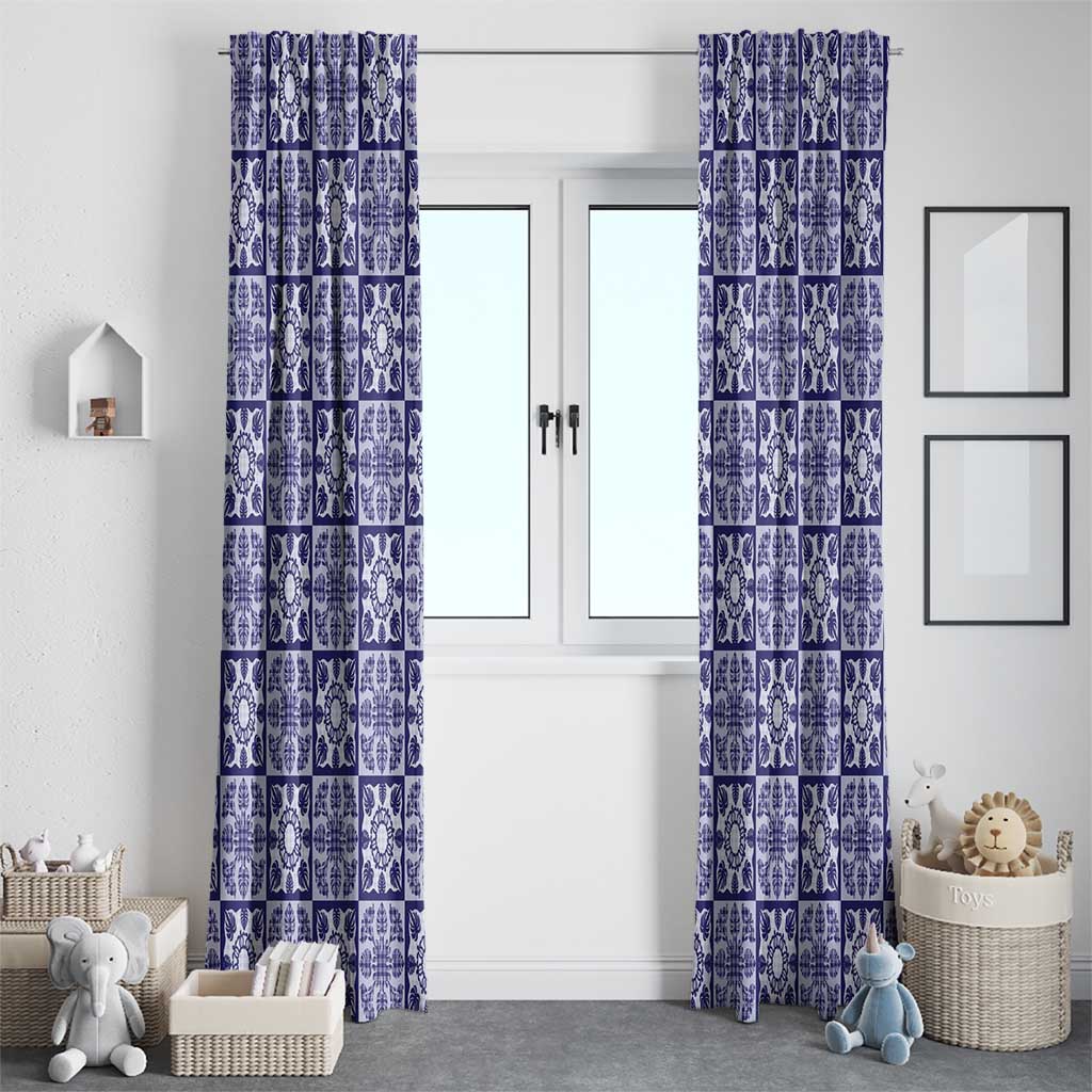 Polu Palaka Quilt Hawaii Window Curtain Hawaiian Tropical Monstera Sea Turtle