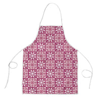 Akala Palaka Quilt Hawaii Apron Hawaiian Tropical Monstera Sea Turtle